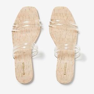 Double Strap Slide Sandals